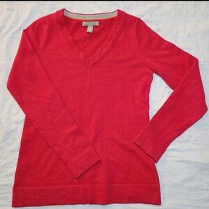 Banana Republic Extra Fi e Merino Wool V-Neck Sweater